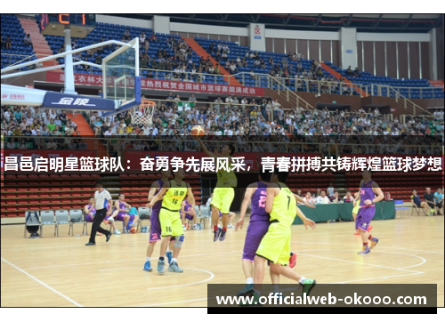 昌邑启明星篮球队：奋勇争先展风采，青春拼搏共铸辉煌篮球梦想