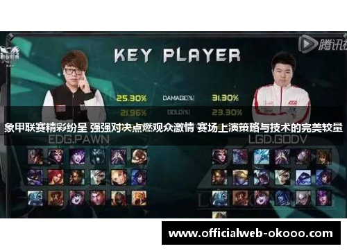 象甲联赛精彩纷呈 强强对决点燃观众激情 赛场上演策略与技术的完美较量